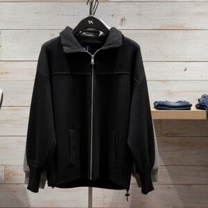 Knitted Black Jacket